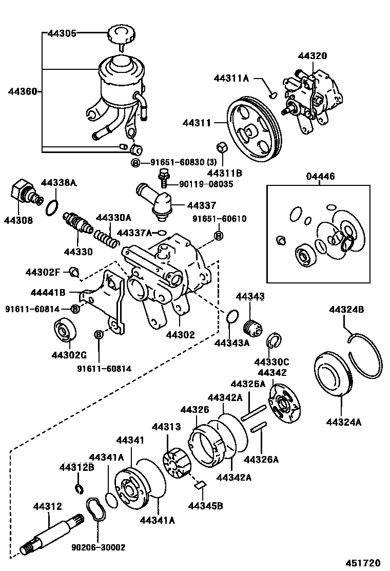 Parts diagram