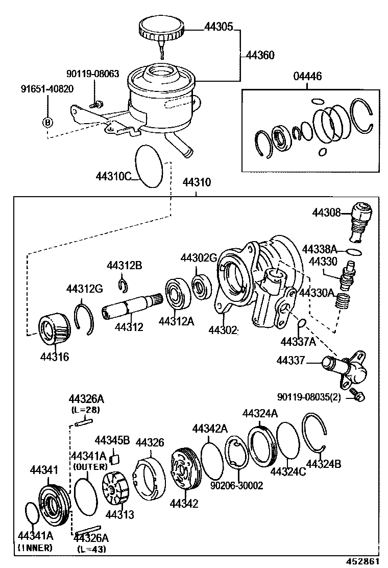 Parts diagram