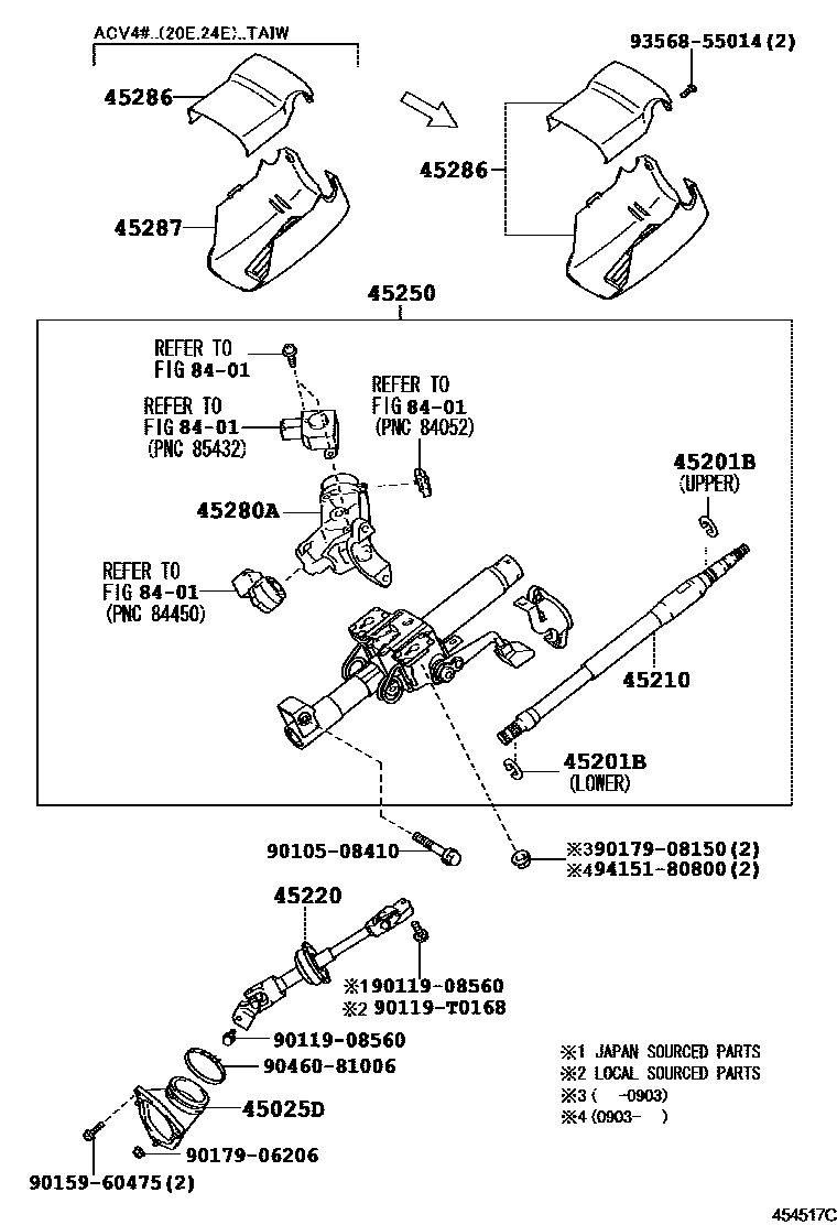 Parts diagram