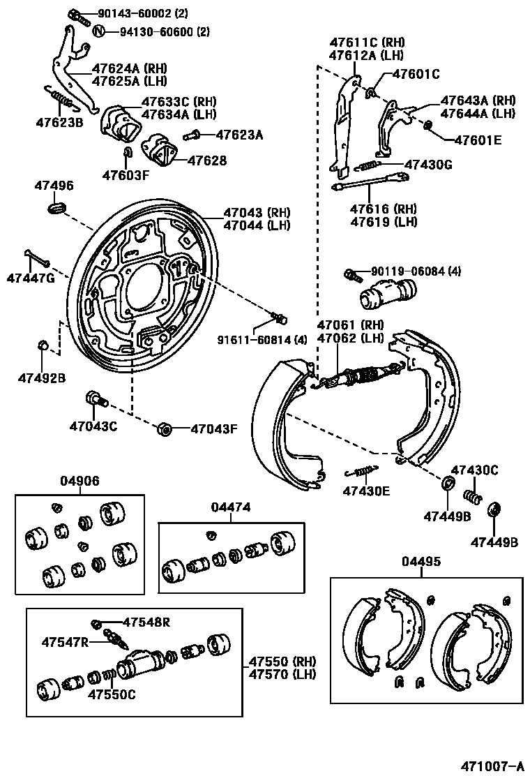Parts diagram