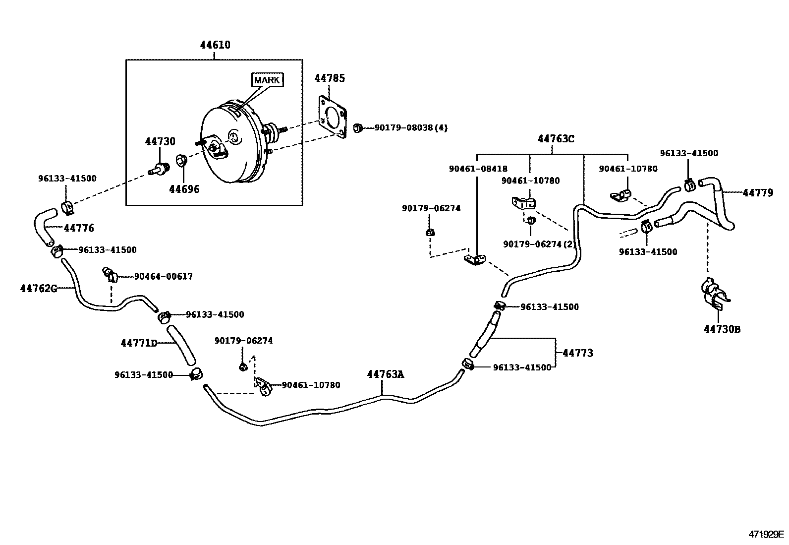Parts diagram