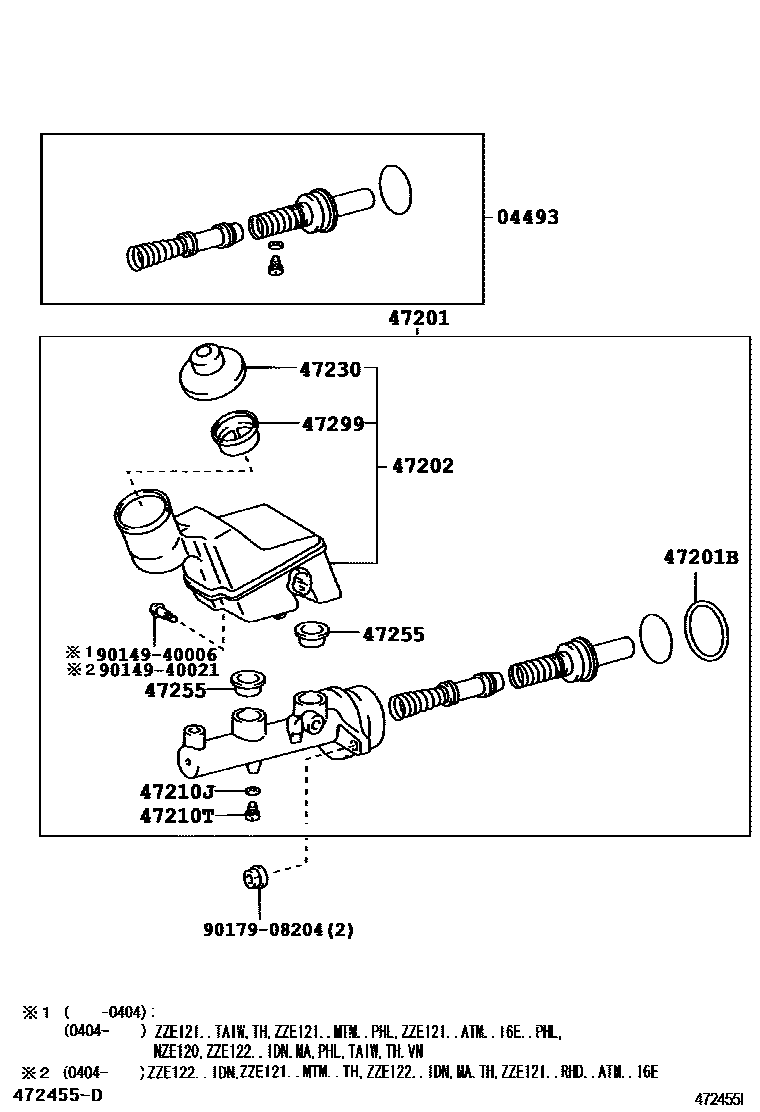 Parts diagram