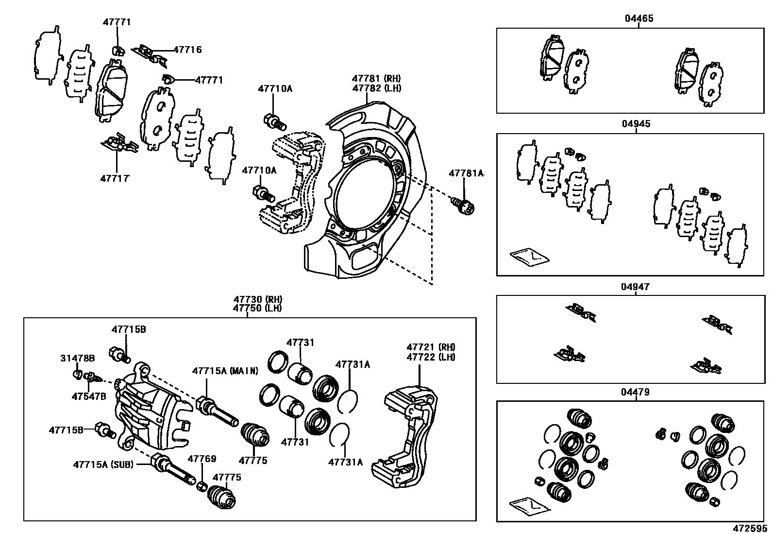 Parts diagram