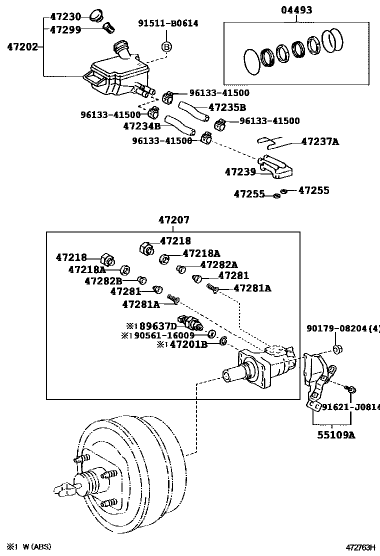 Parts diagram