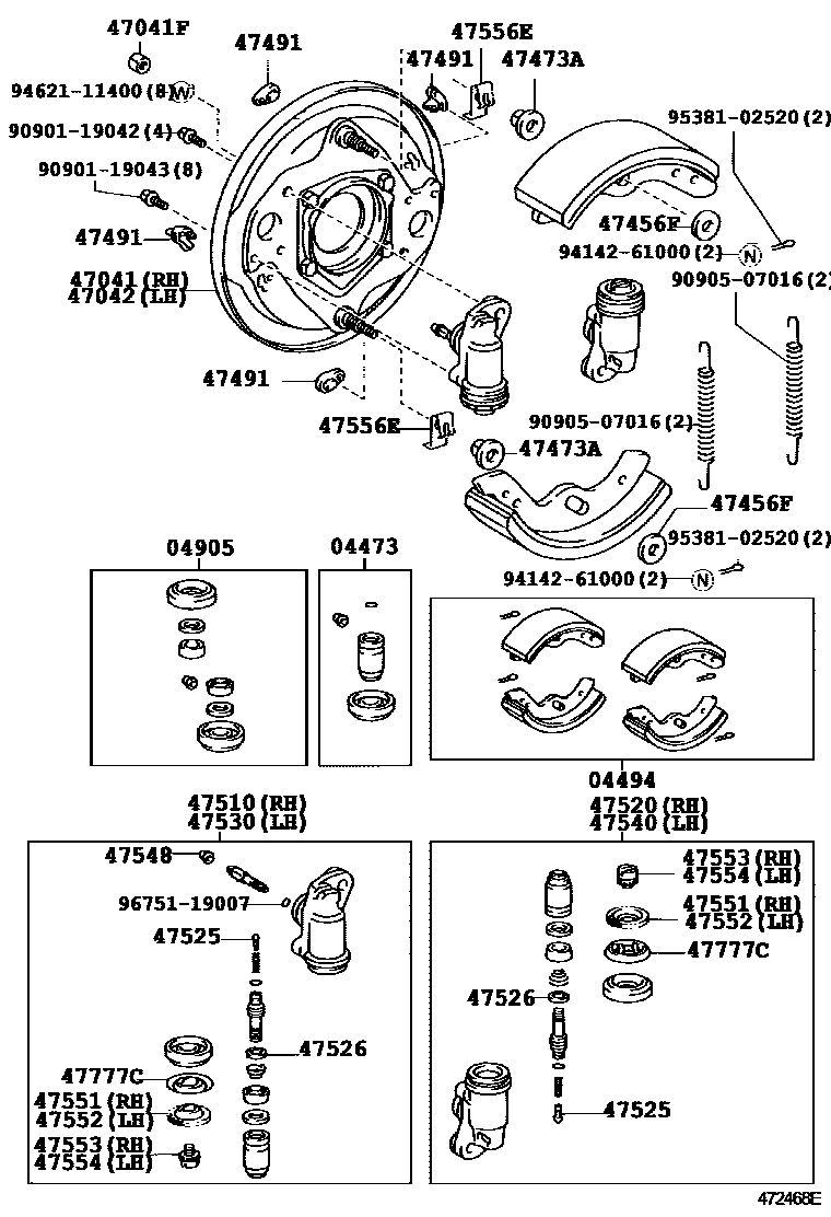 Parts diagram