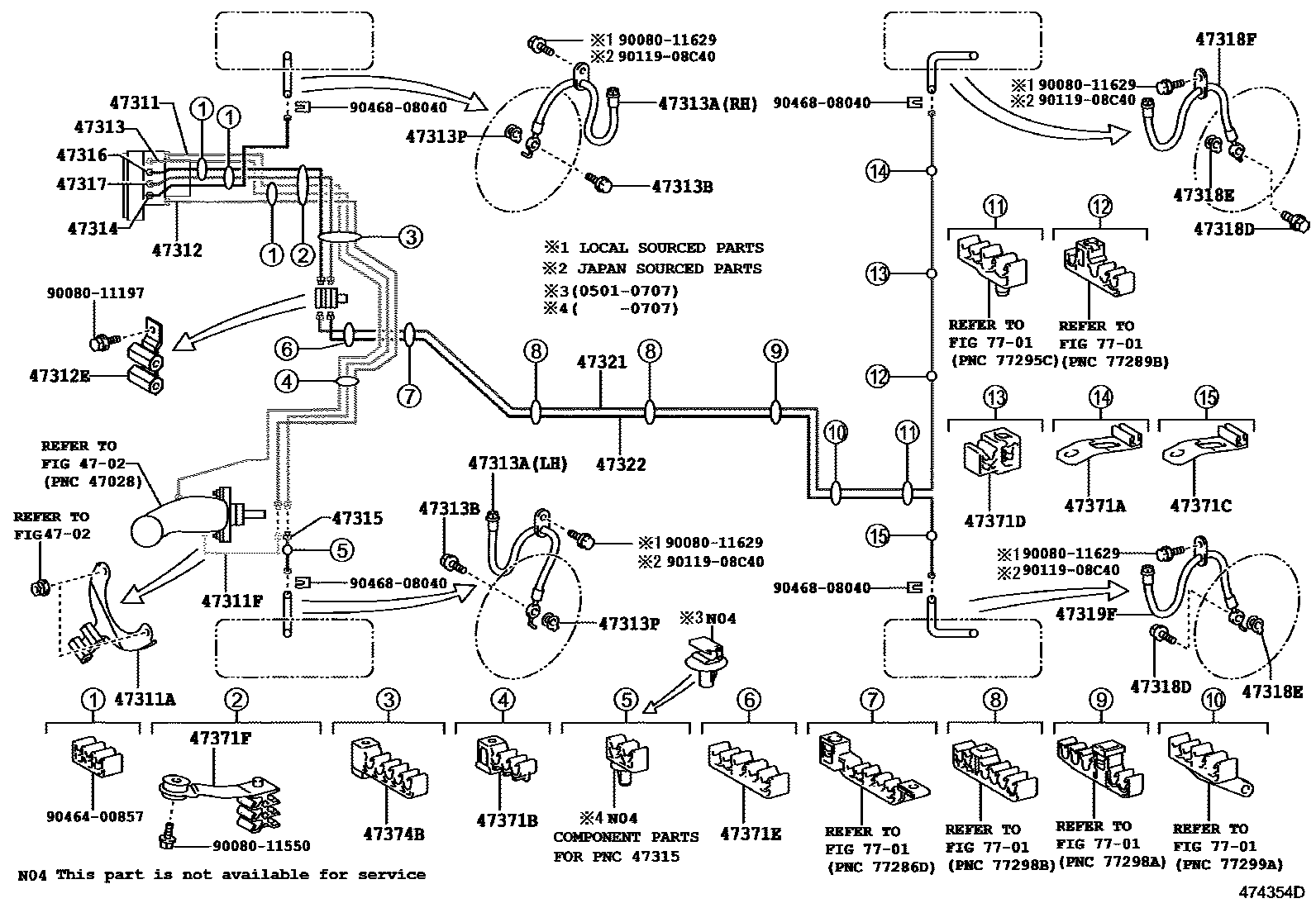 Parts diagram