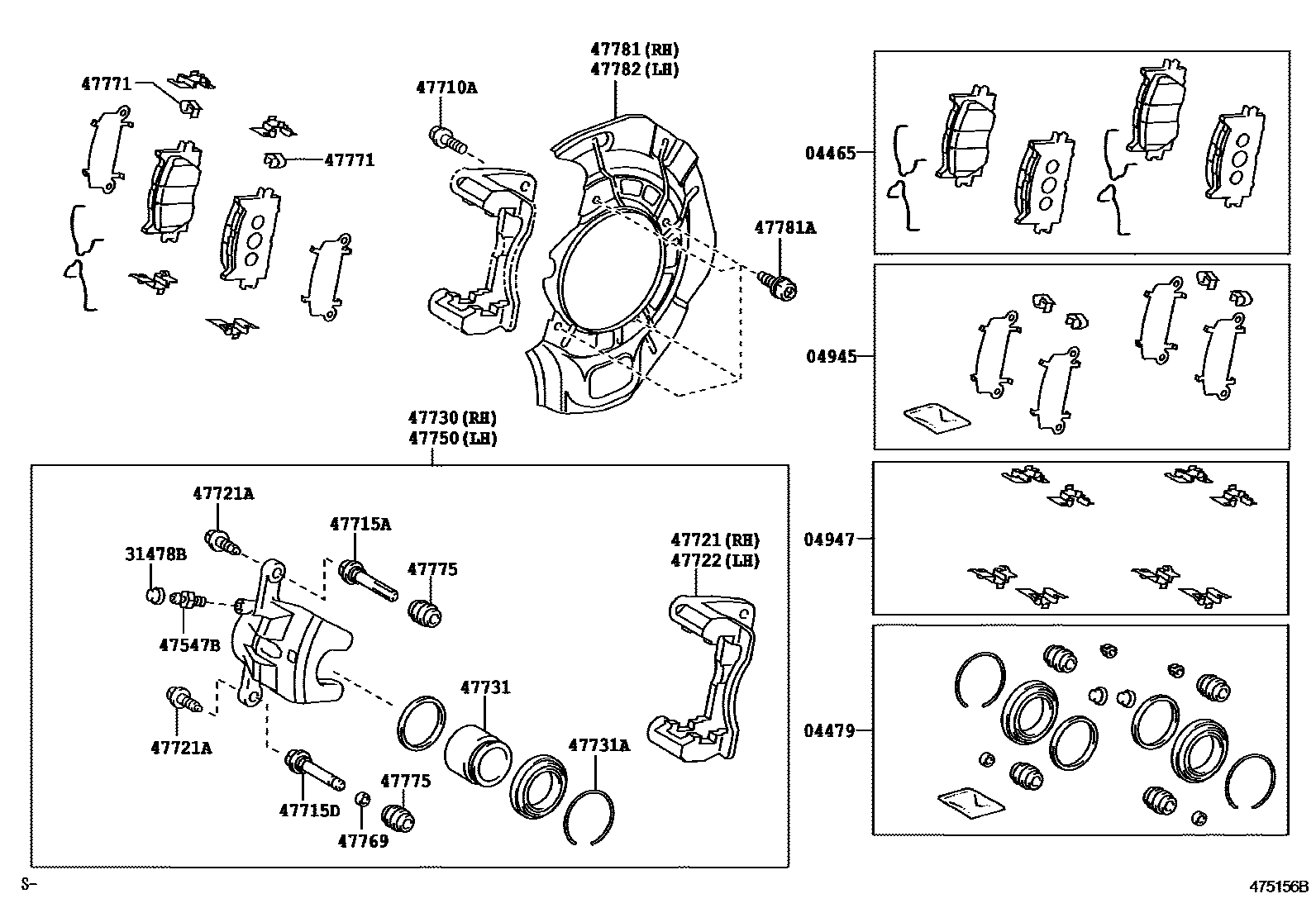 Parts diagram