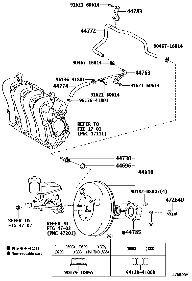 Parts diagram