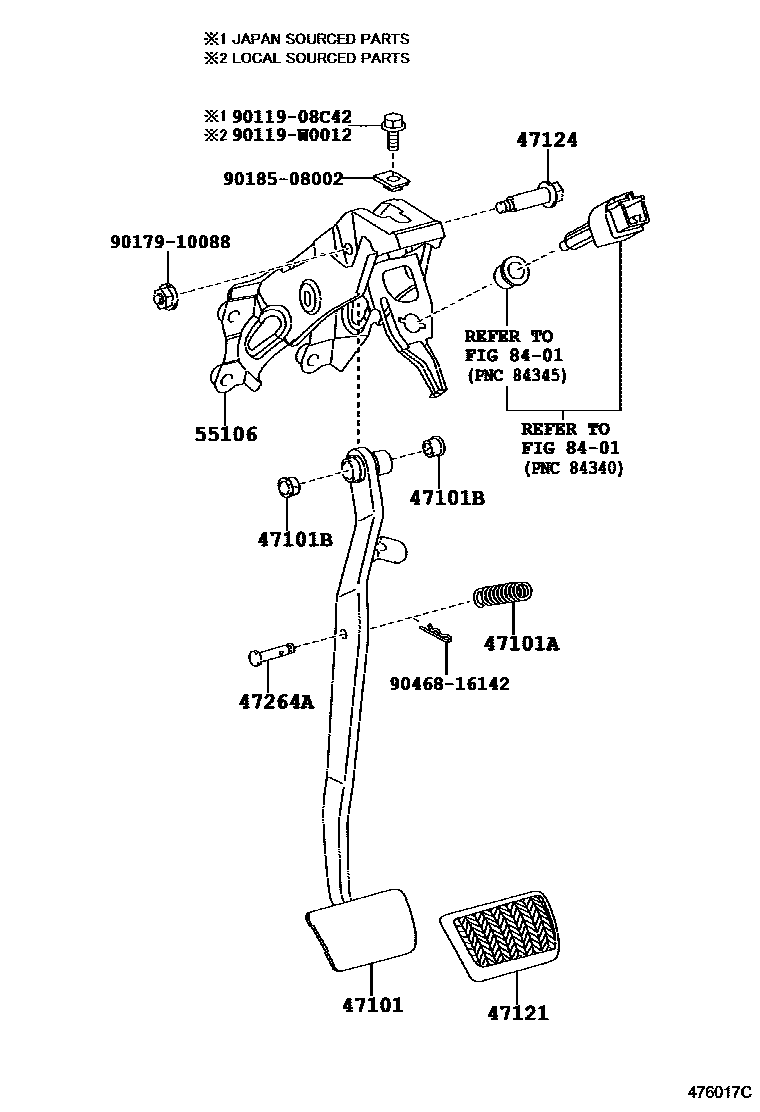 Parts diagram