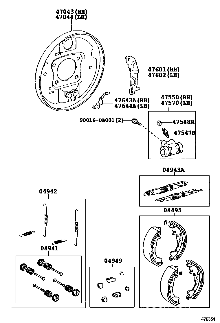 Parts diagram