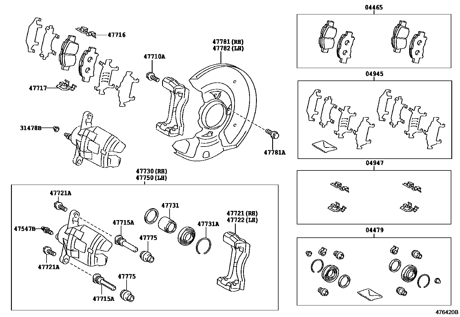 Parts diagram