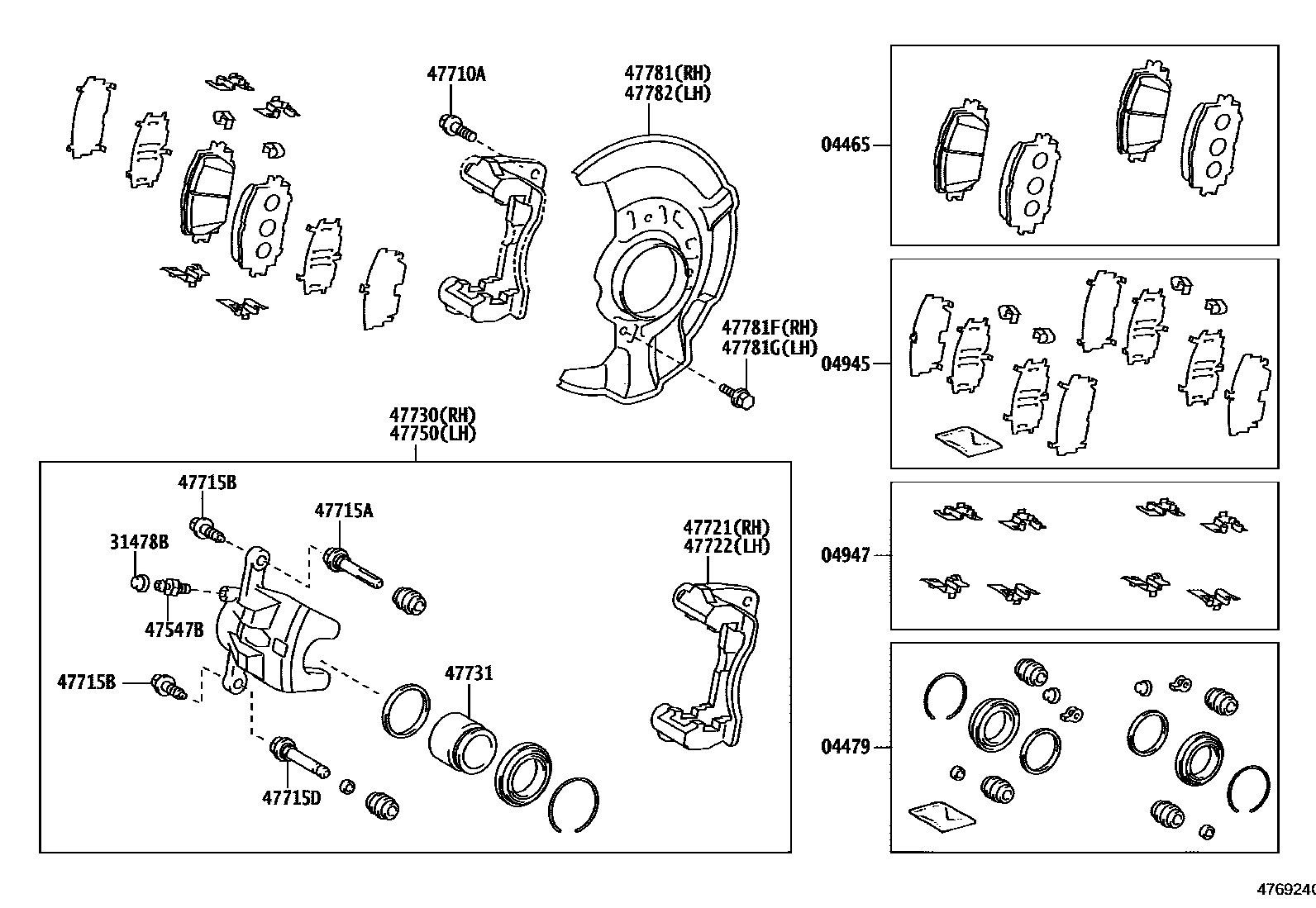 Parts diagram