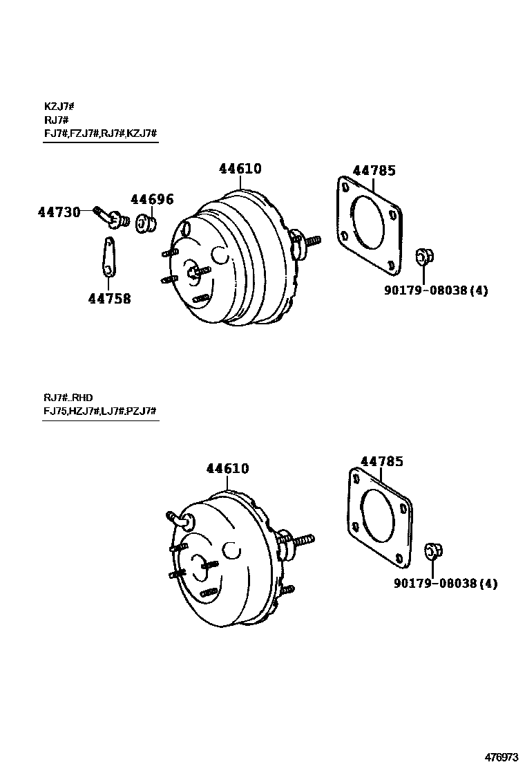Parts diagram