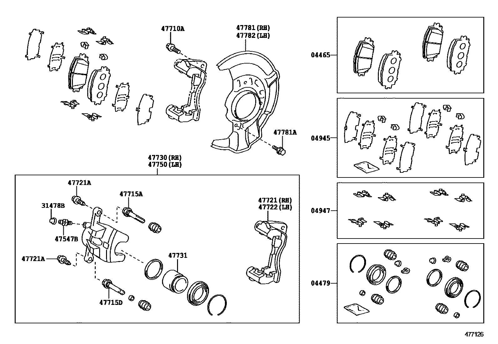 Parts diagram