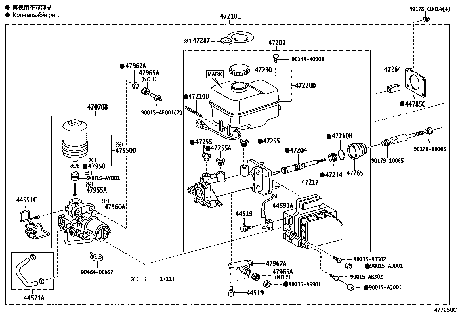 Parts diagram