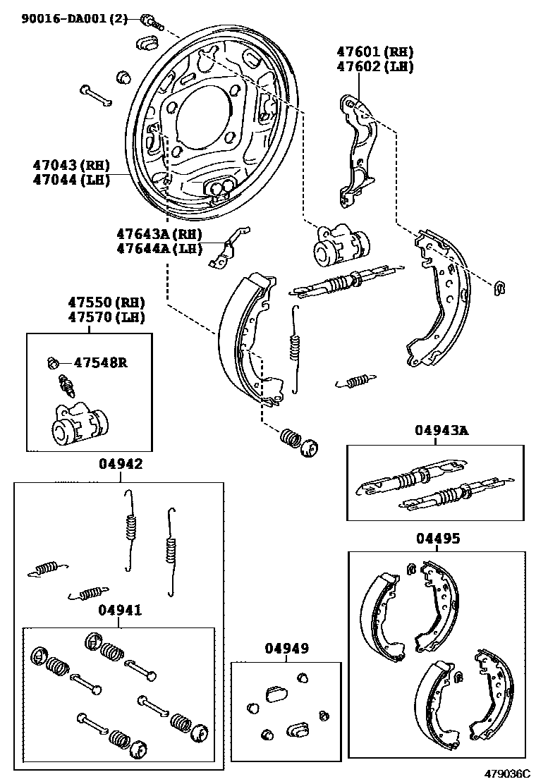 Parts diagram