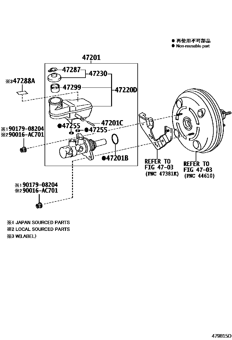 Parts diagram