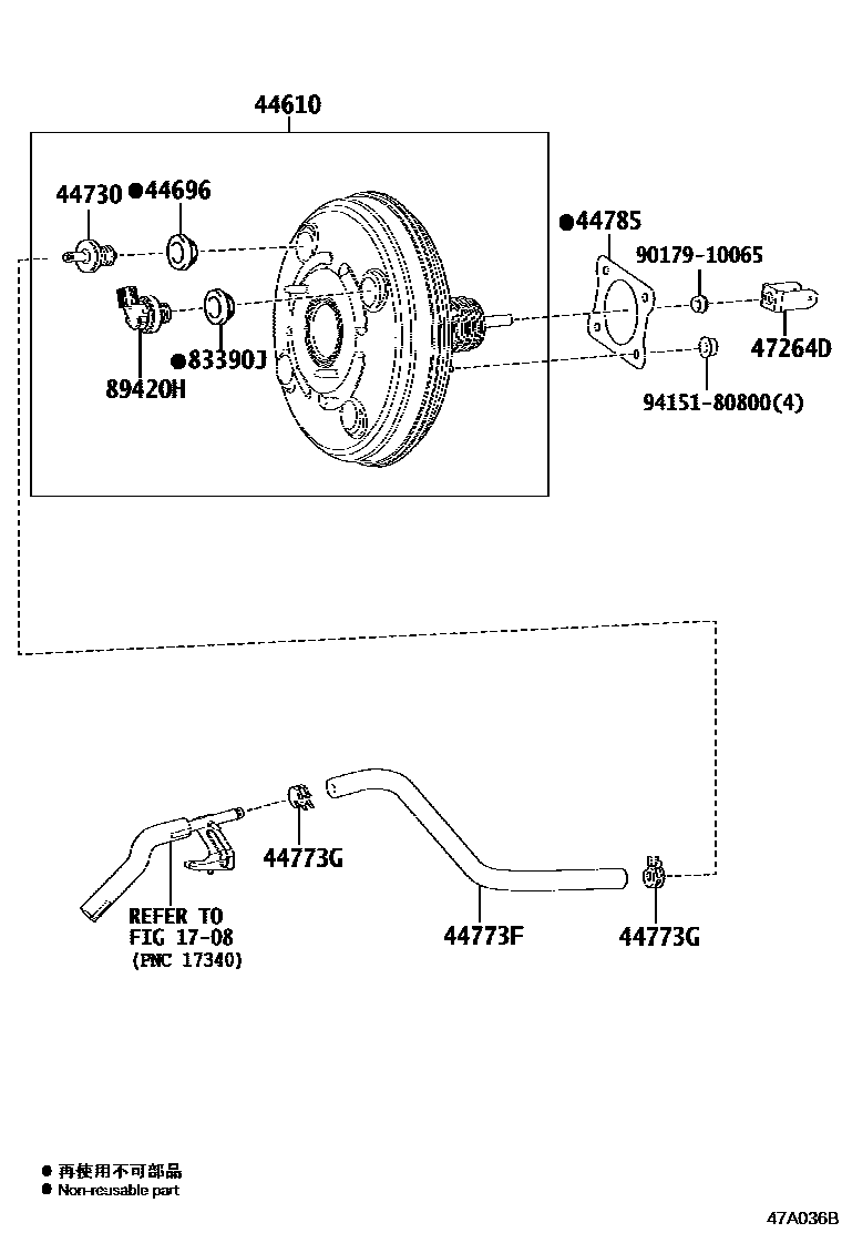 Parts diagram