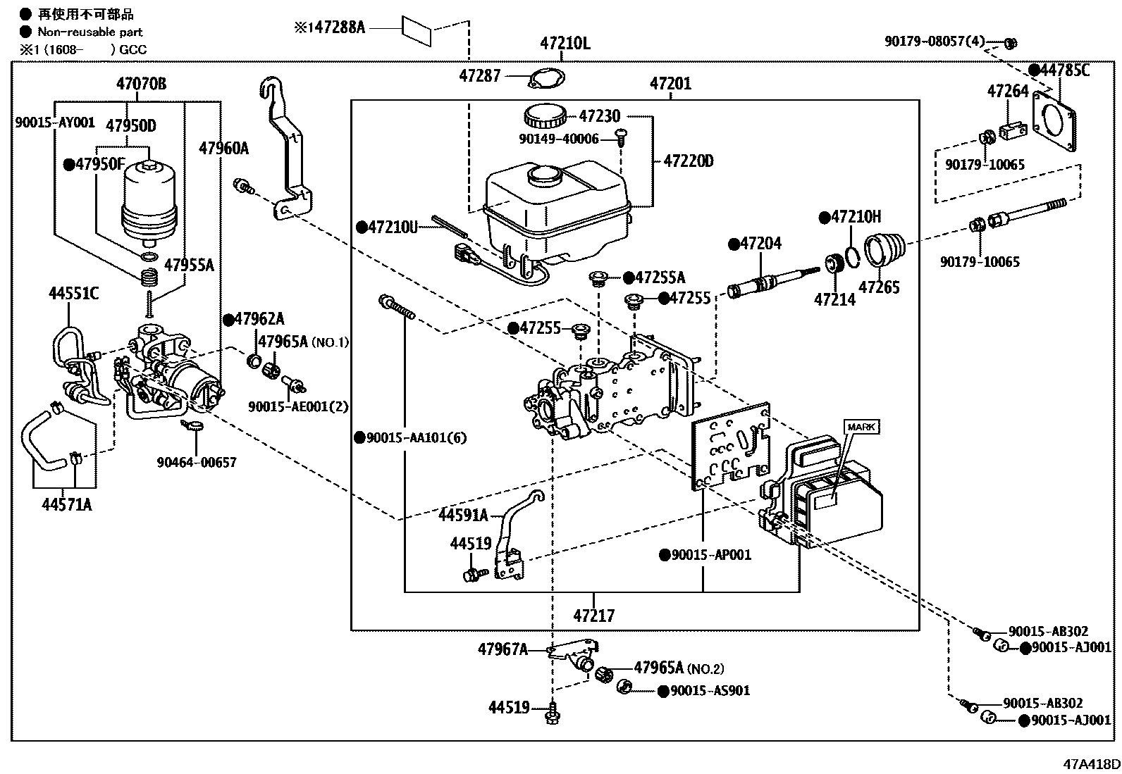 Parts diagram