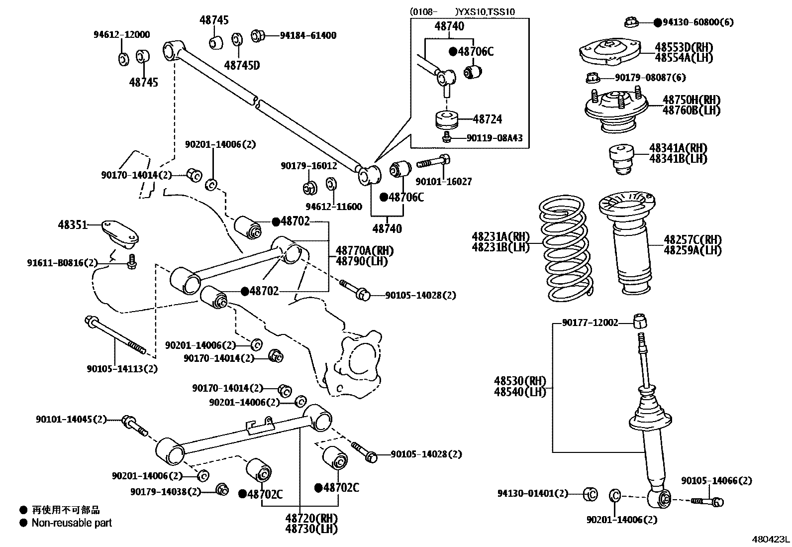 Parts diagram