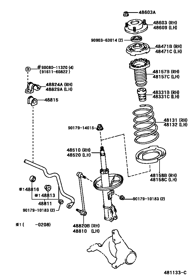 Parts diagram