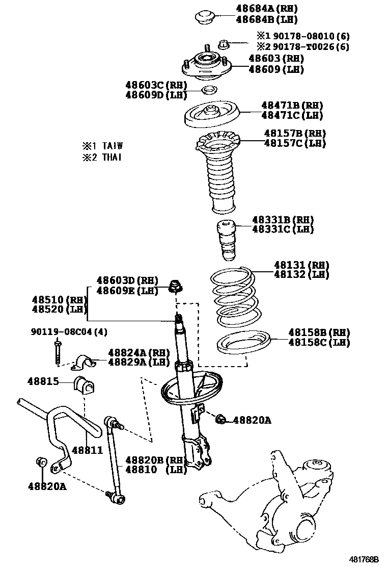Parts diagram