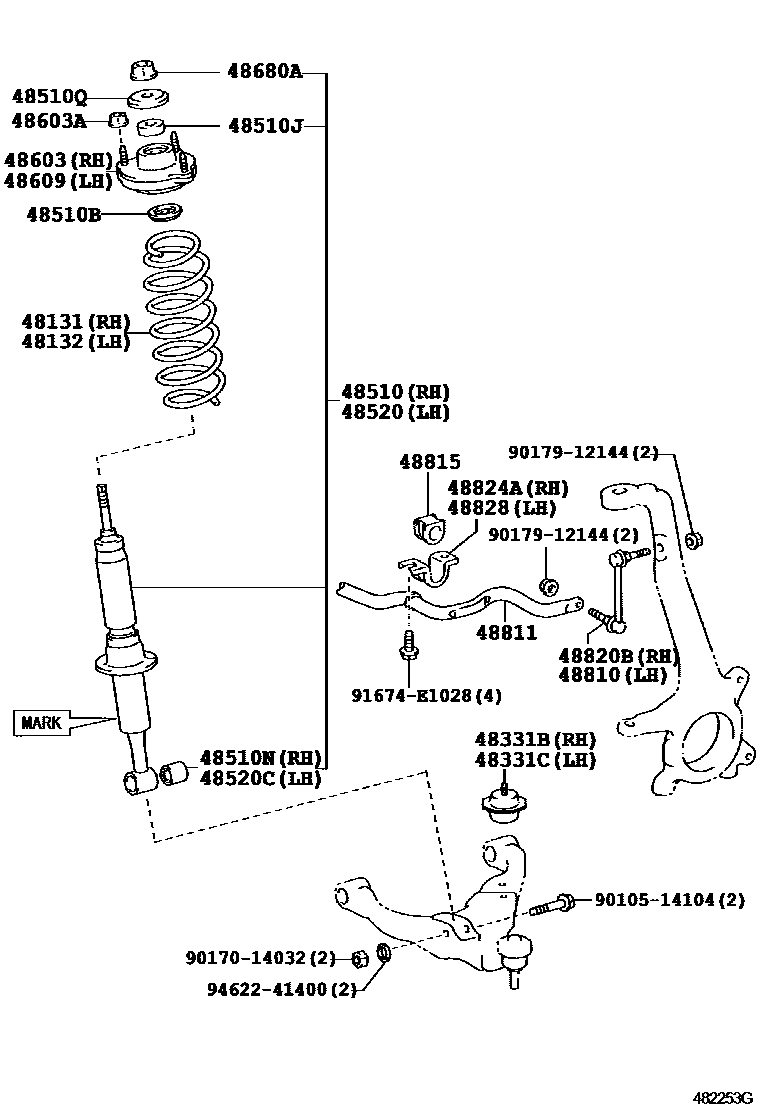 Parts diagram