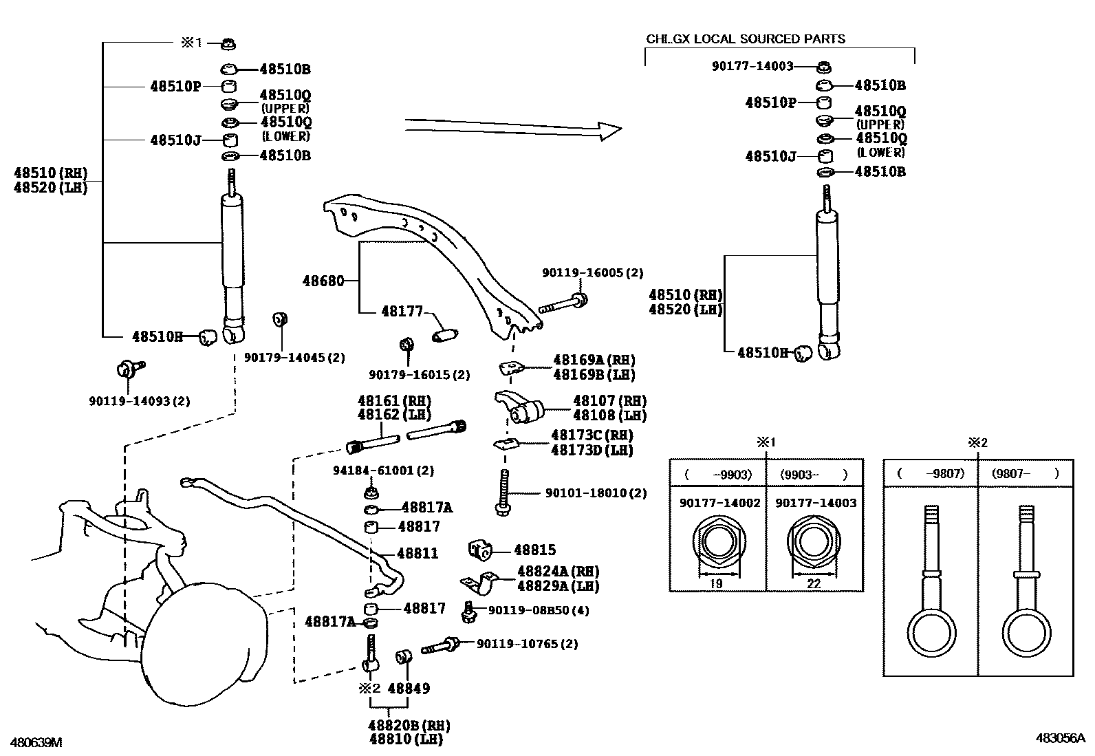 Parts diagram