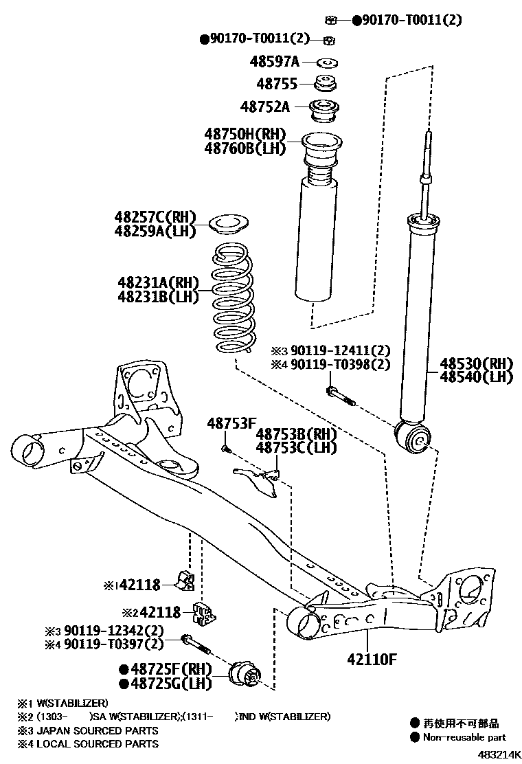 Parts diagram