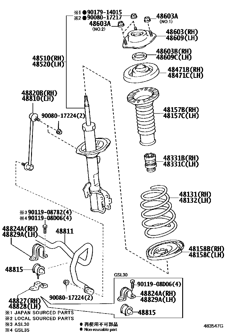 Parts diagram
