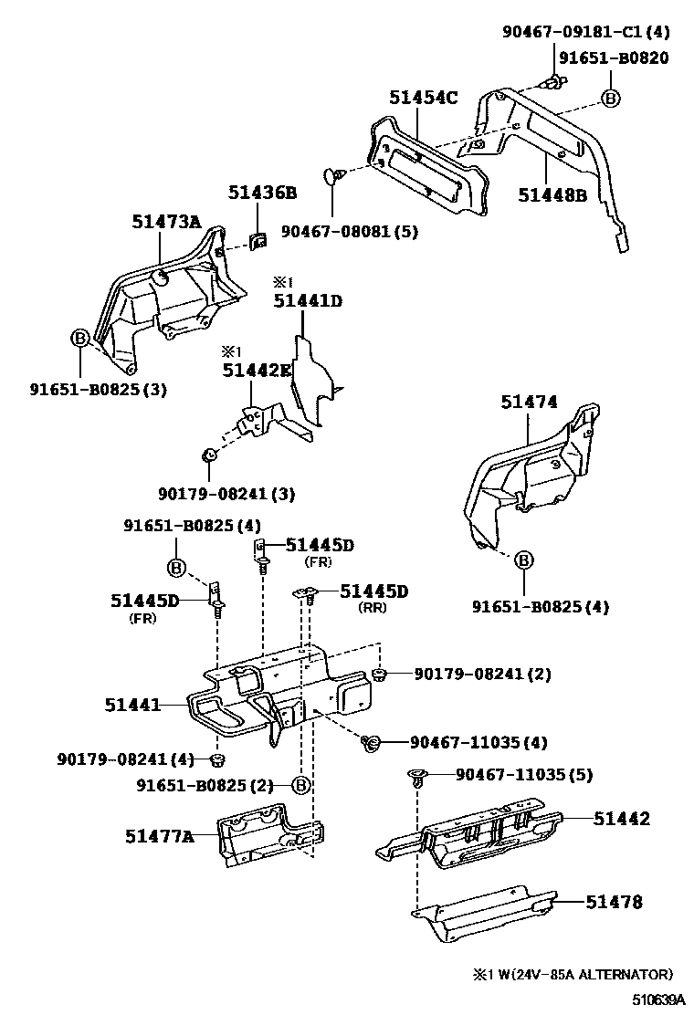 Parts diagram