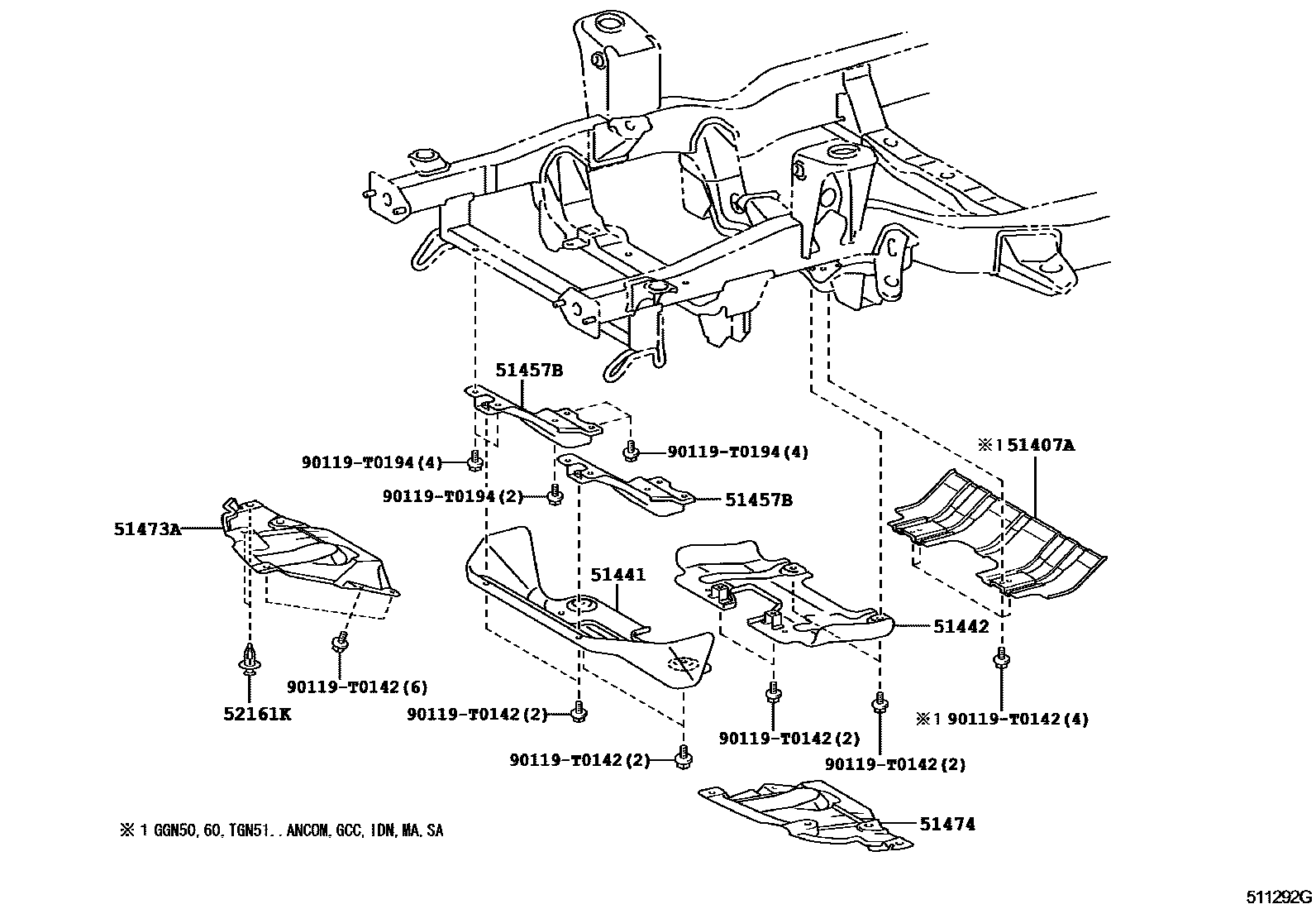 Parts diagram