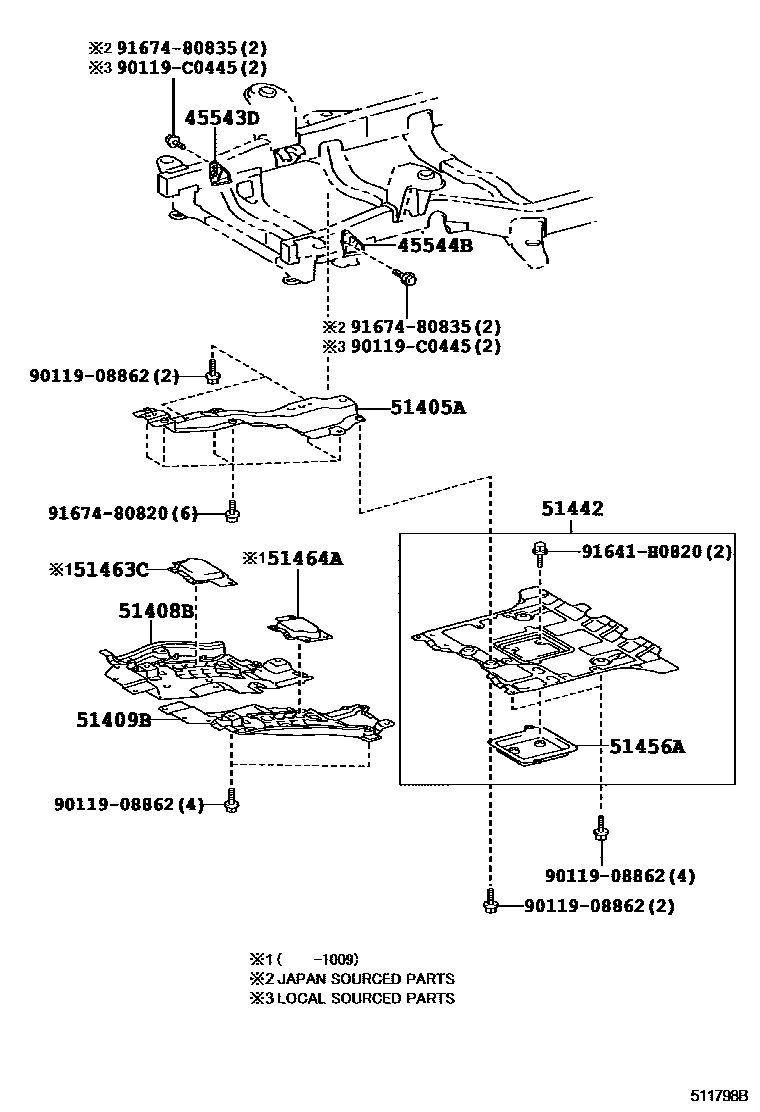 Parts diagram