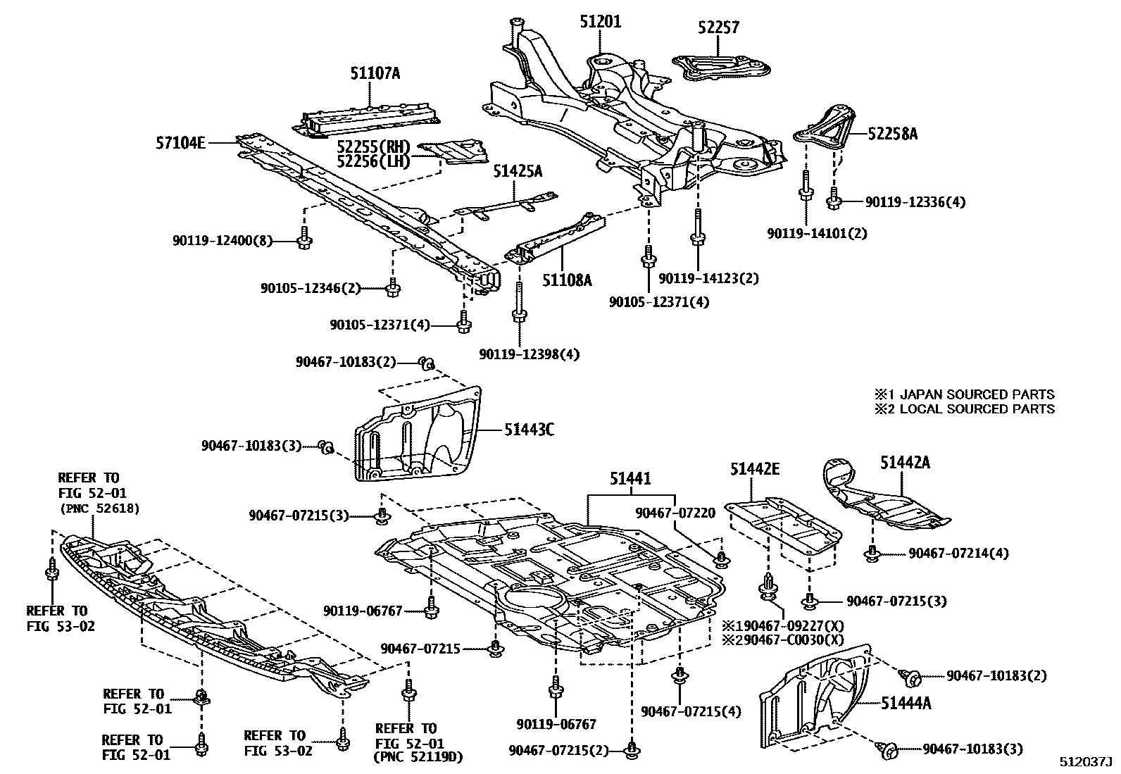 Parts diagram