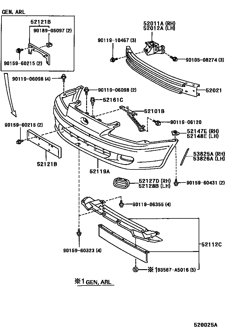 Parts diagram