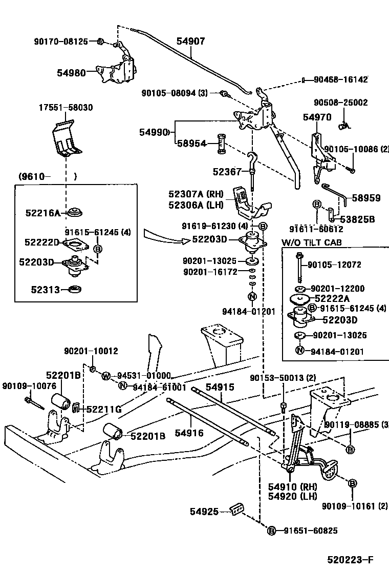Parts diagram