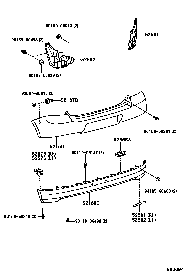Parts diagram