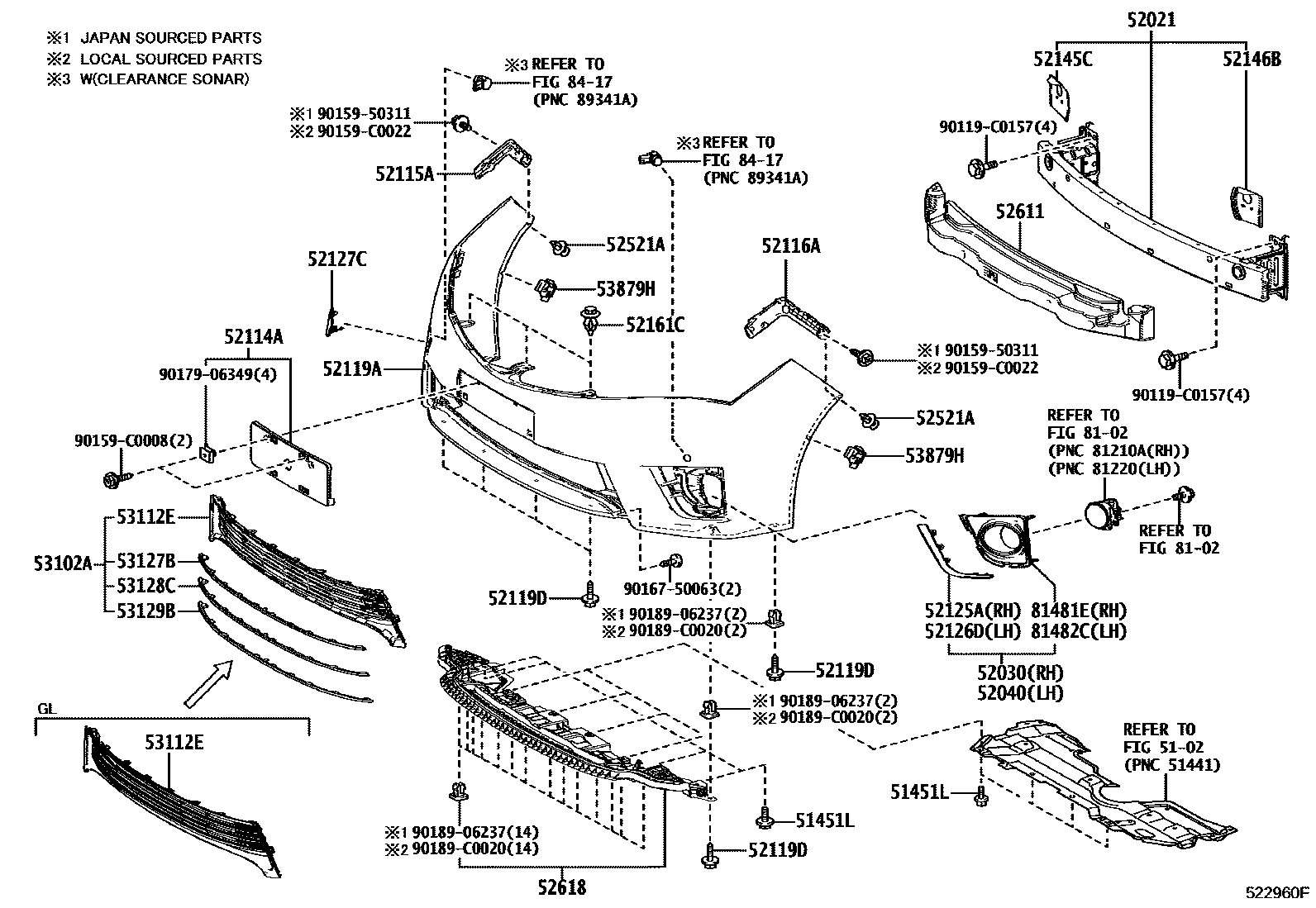 Parts diagram