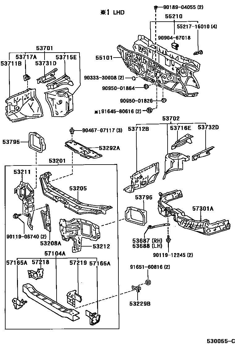 Parts diagram