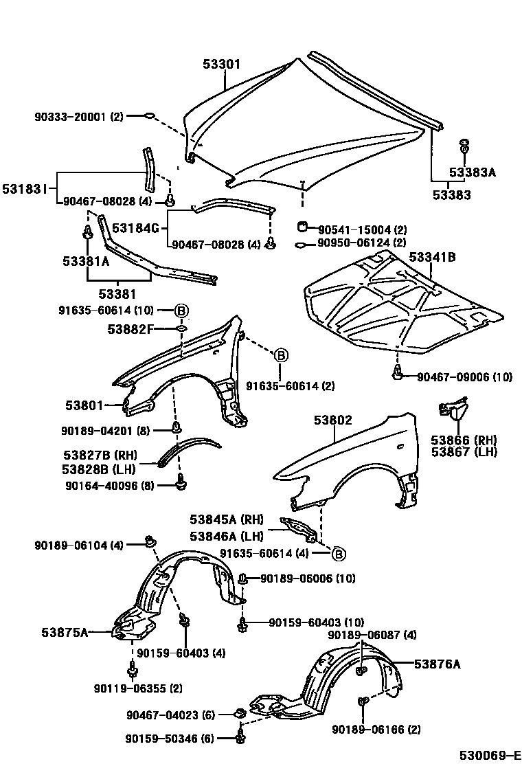 Parts diagram