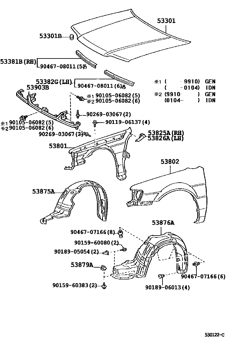 Parts diagram