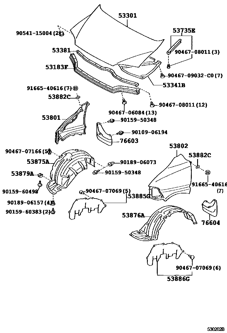 Parts diagram