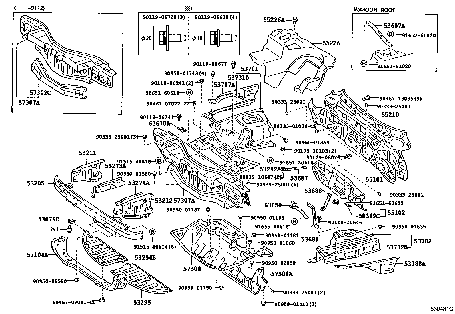 Parts diagram