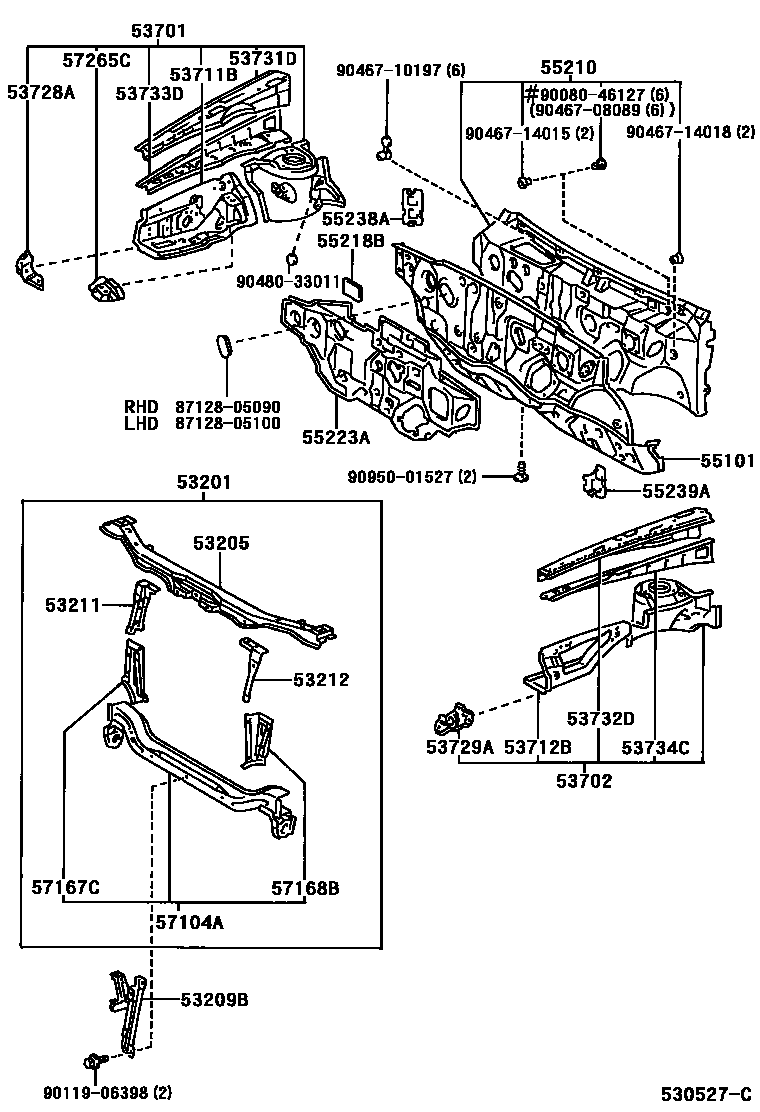 Parts diagram