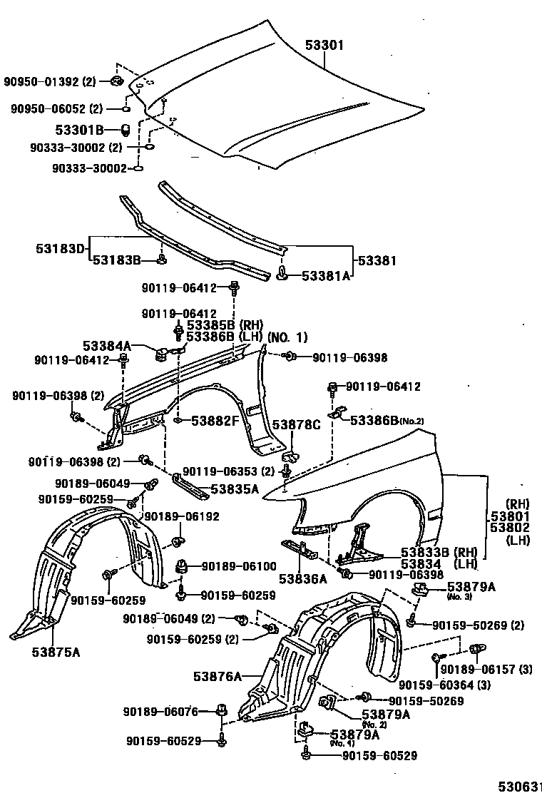 Parts diagram