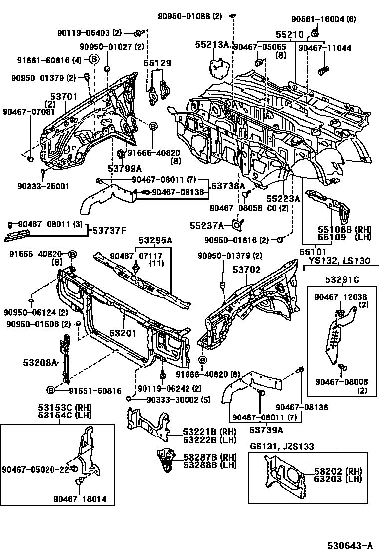 Parts diagram