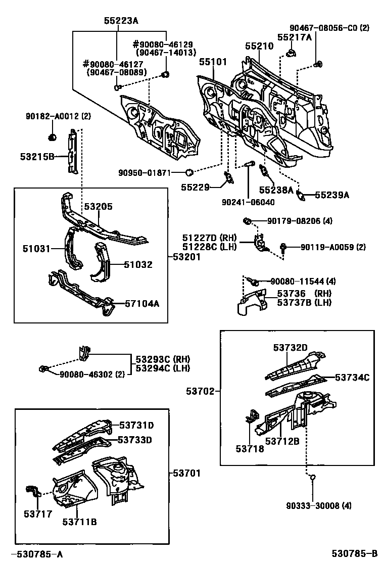 Parts diagram