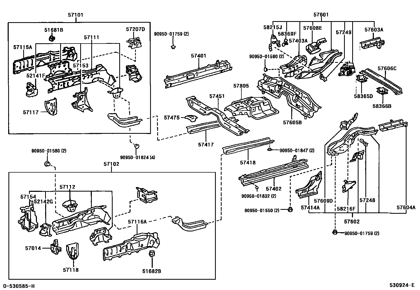 Parts diagram
