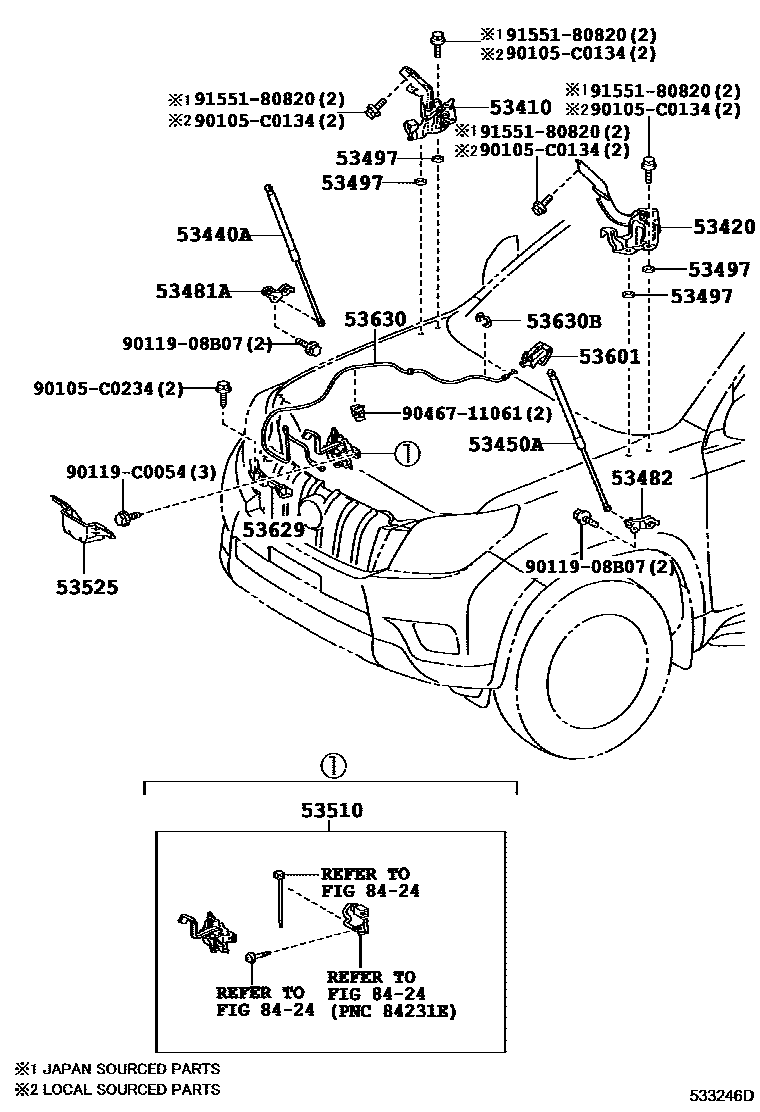 Parts diagram