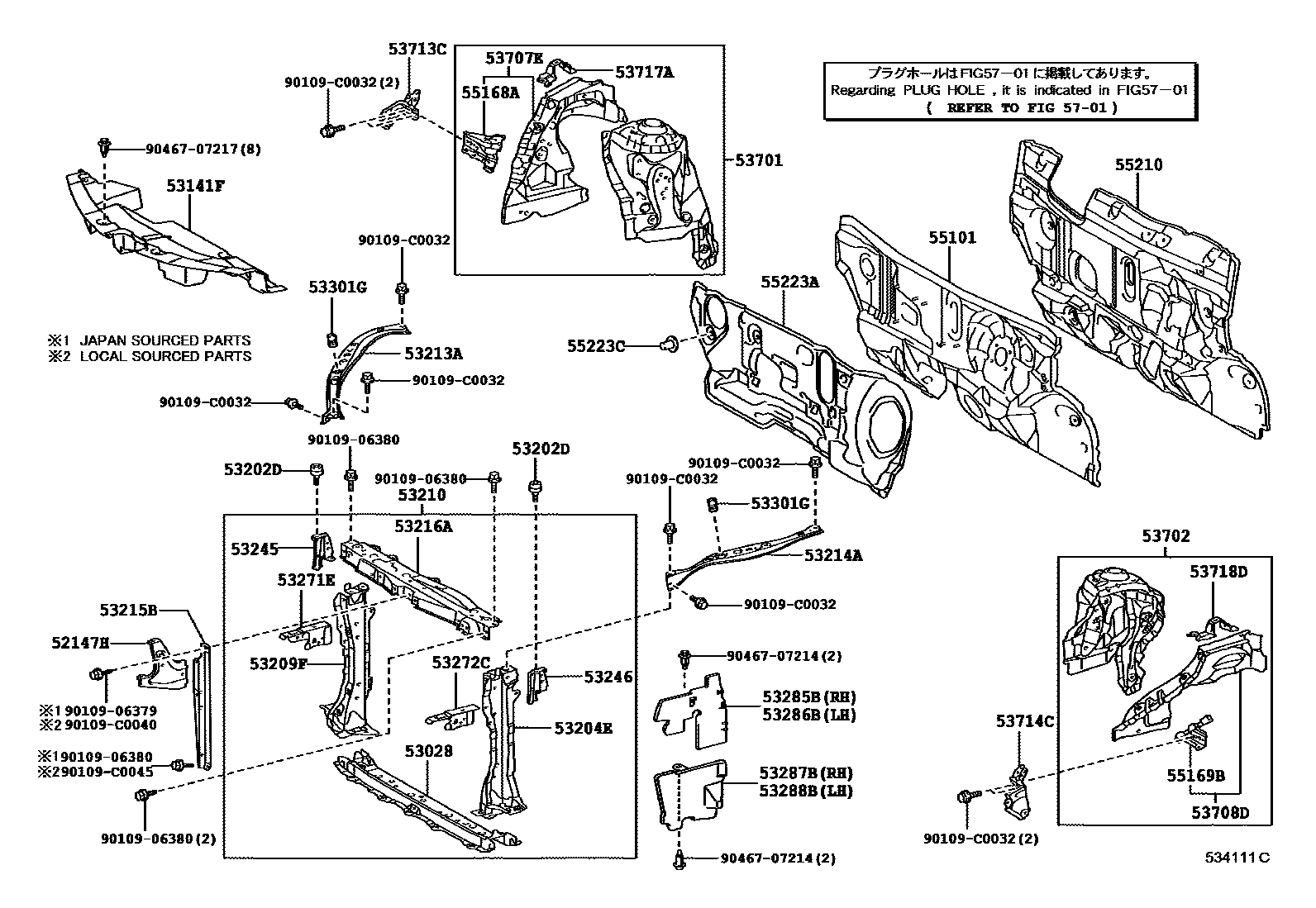 Parts diagram